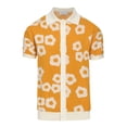 thumbnail image 1 of Polo OXKNIT para hombre, casual, estilo moderno, de los años 60, grande y alto, 1 of 7