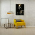thumbnail image 3 of Nawypu  Black Gold African American Woman Canvas Wall Art, Golden Print Picture Mural Artwork, Modern Framed Poster Girl Bedroom Living Room Home Decoration Ready to Hang, 3 of 4