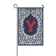 thumbnail image 1 of ABPHQTO Letra del monograma: Y Bandera de jardín larga Banner 30x45 cm, 1 of 1