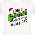 thumbnail image 4 of Inktastic Going Golfing with My Mom and Dad Kids Golf Boys or Girls Long Sleeve Baby Bodysuit, 4 of 5