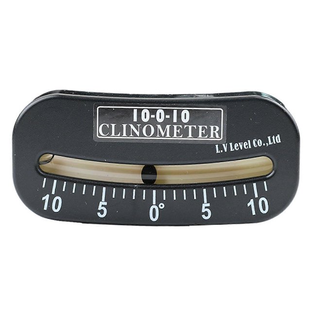Clinometer with 4 heel angles, resolution clinometer for modern boats, mounted on bulkhead meters, angle gauge