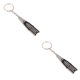 thumbnail image 2 of Llavero Minnieouse aletas Ligero llavero portátil accesorio Gris 2piezas, 2 of 6