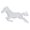 Clear A, variant on CIYISON Horse Desktop Office Decoration Epoxy Glue Silicone Mold Table Soft Ceramic Plaster Ornament Diy Crafts Decoration