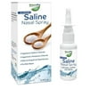 NaturePro Hypertonic Hypotonic Saline Nasal Spray for Dry Noses and Allergy Relief, 0.75 fl oz