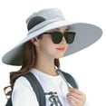 thumbnail image 4 of Sombrero Visera para el sol para hombre Sombrero de pescador Sombrero grande Protector solar UV Sombrero de pescador Sombrero para el sol de verano, 4 of 5