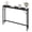Black, variant on Narrow Sofa Table with Outlets, Skinny Console Table with Storage, Slim Behind Couch Table for Living Room, Entryway, Hallway, Foyer