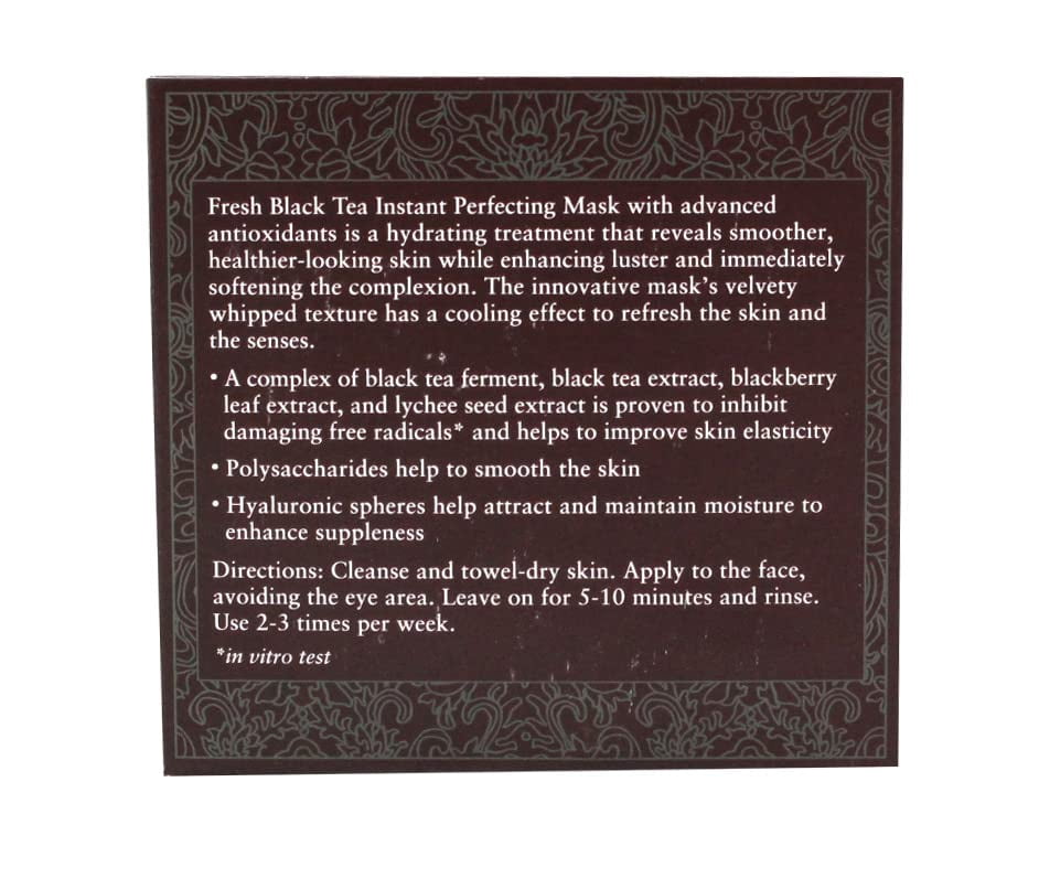 Fresh - All Skin Black Tea Instant Perfecting Mask (30ml) - Hydrating Mask