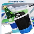 thumbnail image 4 of Silla De Playa Plegable Tipo Mochila Garvee De 5 Posiciones, Con Estructura De Aluminio Y Portavasos, 1 Unidad., 4 of 10