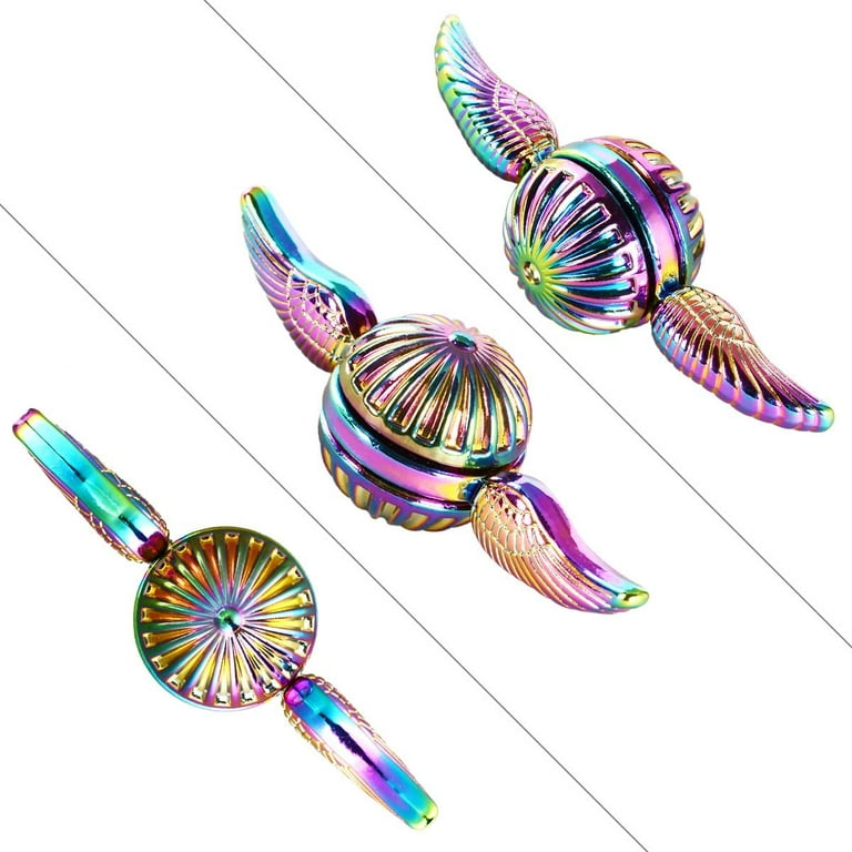Multibao Harry Potter Snitch Fidget Hand Spinner for Kids & Adults Metal  Sensory Toys Gadget Spinning Top Focus Toy Fingertip (Rainbow) – TopToy