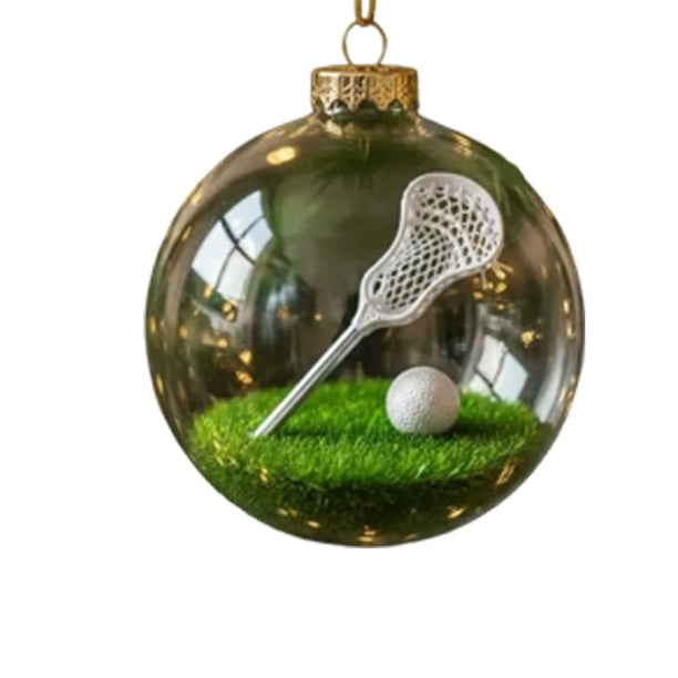 Bola Decorativa Juego de adornos de cristal de 8x8 cm, bolas blancas para árbol de Rkxzt