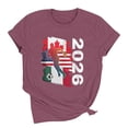 thumbnail image 6 of Bgstyu Soccer Cup 2026 Shirt for Women Casual Football Match Season Game Day T-Shirt Funny Soccer Graphic Short Sleeve Tee Top, 6 of 7
