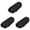 Black*3, variant on 1 oz Weighted Silicone Pencil Grip, Handwriting Aid Tool For Weak Hands And Grip Strength, Occupational Therapy Writing Support For Fine Motor Skills Training, White 6x3cm (White, 6*3CM)