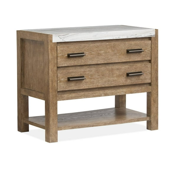 Magnussen Home Plum Creek Sierra Brown Open Nightstand