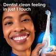 thumbnail image 4 of Oral-B iO Series 2 Kit básico de cepillo de dientes eléctrico recargable, blanco puro con 2 cabezales - Sensor de presión automático para proteger las encías - 3 modos - Temporizador de 2 minutos, 4 of 5