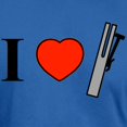thumbnail image 3 of CafePress - I Heart Chimes Horizontal Men's Fitted T Shirt ( - Men's Fitted T-Shirt, 3 of 4