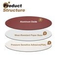 thumbnail image 4 of Uxcell PSA Sanding Discs Aluminum Oxide Sandpapers Self Adhesive 600 Grits 8Pcs, 4 of 7