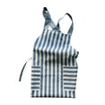 thumbnail image 3 of Delantal de cocina multifuncional con 2 bolsillos para carpintería tira azul, 3 of 4