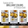 thumbnail image 6 of FolkArt Treasure Gold Acrylic Craft Paint, Platinum Silver, 2 fl oz, 6 of 8