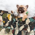 thumbnail image 3 of Yiaed Colorful Bulldog Duo Print Dog Blankets-Cat Blanket Washable for Couch Protection,Puppy Blanket, Soft Plush Reversible Throw Furniture Protector-Small, 3 of 8