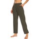 thumbnail image 3 of TaTaai Women's Loose Fit Yoga Pants with Pockets High Waist Stretchy Long Pants Casual Athletic Lounge Bottoms Tummy Control Non See Through Relaxed Fit Gift, 3 of 7