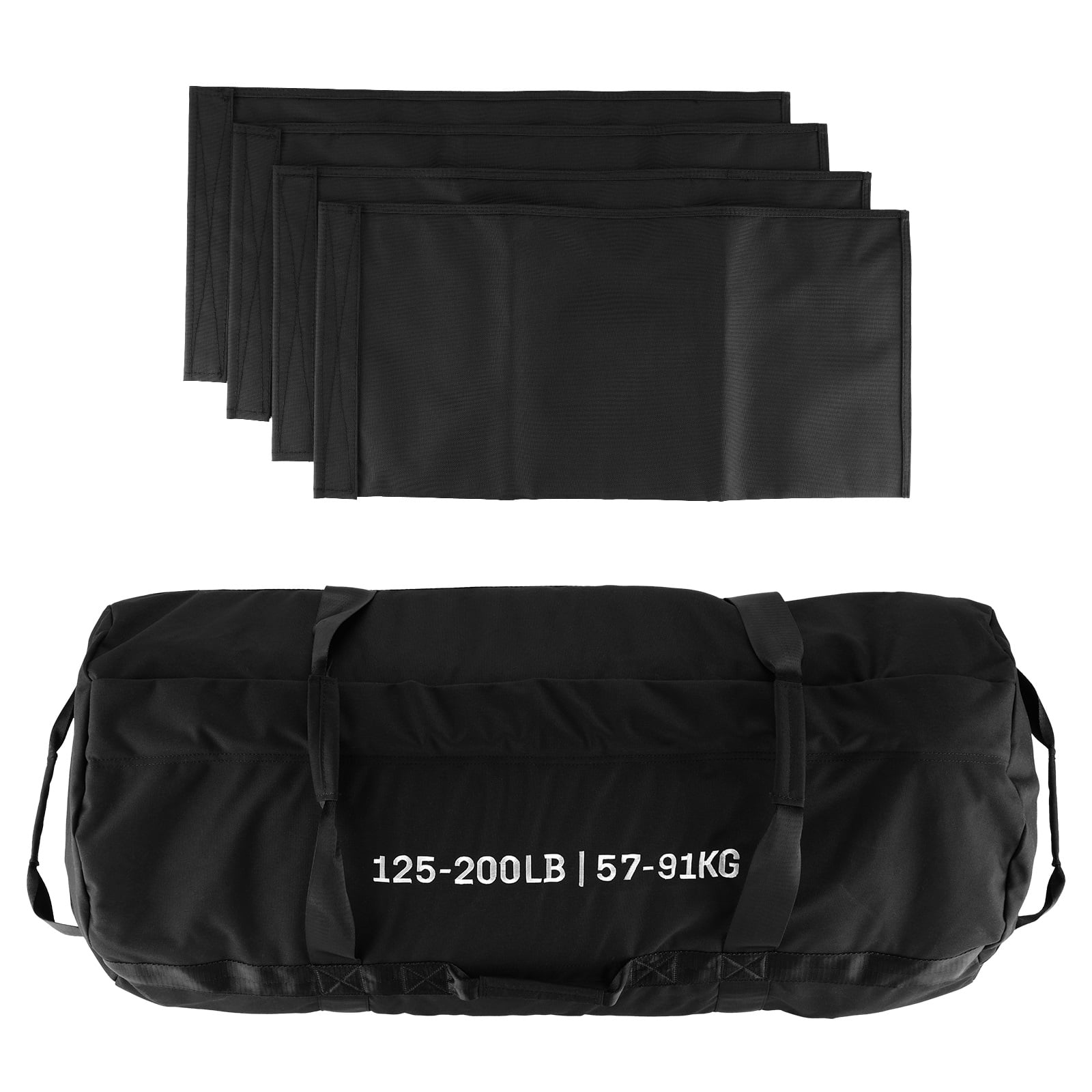 Gaderth  Bag. Sandbags for Working Out with Handles. Unfilled Power Bags with Handles. Adjustable Fitness Sandbags with Unfilled Inner Bag. Heavy Duty Sand Bags