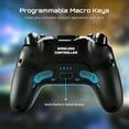 thumbnail image 5 of PC Wireless Controller for PC/Android/iPhone/Switch, with 4-Programmable Buttons, Turbo, 5 of 10