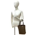 thumbnail image 2 of Pre-Owned GUCCI GG pattern canvas leather handbag, mini tote bag, semi-shoulder brown, 88803, 2 of 10