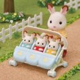 thumbnail image 5 of Cochecito de juguete Sylvanian Families 5533 para trillizos de casa de muñecas, 5 of 5
