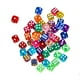 thumbnail image 4 of Dados redondos transparentes de 14 mm, juego de colores, dados de colores acrílicos para entretenimiento, 4 of 5