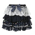 thumbnail image 1 of Girls' Lacy Multi-Layered Skirt with Bow RH0249, 1 of 2