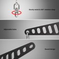 thumbnail image 3 of 2X Multi-Grip LAT Pull Down Bar for Home Gym Fitness Spreader Plate LAT Pulldown Attachments System Cable Machine Handle, 3 of 8