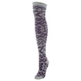 thumbnail image 2 of MeMoi Snowflake N' Stripes Cotton Blend Over The Knee Socks - Mens - Male, 2 of 3