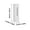 White, variant on Wall Mounted Manual Press Soap Dispenser 400ml No Drilling Required