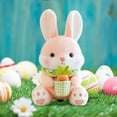 thumbnail image 5 of Moocorvic Easter Bunny Plush Toy Stuffed Animals with Carrot, Cute Bunny Figurine Doll for Kids Birthday Easter Basket Stuffers 11.8Inches, 5 of 7