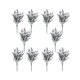 thumbnail image 2 of HWRETIE Plantas colgantes artificiales para exteriores,decoración para bodas y jardines en interiores y exteriores,vegetación mixta con pasto de caballito de mar,lavanda y espiga de trigo, 2 of 7