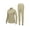 Light Khaki, variant on Dasawamedh Women's Fleece Thermal Underwear Set Lightweight Warm Base Layers Long Johns for Hiking Skiing Diving, Light Khaki M