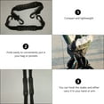 thumbnail image 4 of UPGRATOR 2 Pcs Sangle de Transport de Ski Nylon Noir Design Simple pour Femmes, 4 of 8