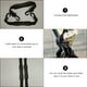 thumbnail image 3 of 2 unids Botas de esquí Portadores Rodillo Patinaje Botas Correas Rodado Roller Blades Correa, 3 of 5