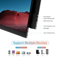 thumbnail image 3 of Monitor portátil MNN 4K 15.6" 3840x2160 UHD USB-C HDMI, 3 of 7