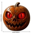 thumbnail image 3 of Ornements Citrouille aux Yeux Rouges Édition Halloween, 3 of 6