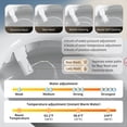 thumbnail image 7 of Spaco Tankless Smart Toilet with Bidet, One-Piece Radar Auto Open/Close, Multiple Wash Modes, Foot Sensor, White, 7 of 7