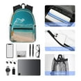 thumbnail image 4 of Easygdp Shopping Cart On Tropical Beach Mochila Casual para Portátil, Mochila para Escuela, Viajes, Negocios, 4 of 6