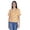 Mustard Yellow, variant on Moomaya Printed Tie Dye Tops For Women Casual Half Sleeve Round Neck T-shirts
