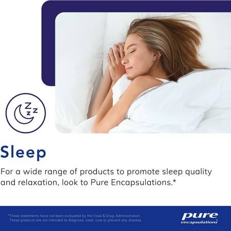 Pure Encapsulations Melatonin 3 mg | Antioxidant Supplement to Support Natural Sleeping* | 60 Capsules