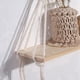 thumbnail image 2 of Estante Colgante de Pared, Estantes Boho con Estante de Madera, Estante de Macramé Hecho una Mano de 4 Piezas para Colgar Plantas y Decoración, 2 of 5