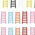 thumbnail image 4 of shamjina 4x20 Pieces 1:12 Dollhouse Ladder Ladder Fairy Garden Accessories 4 Pcs, 4 of 8