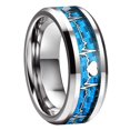 thumbnail image 1 of Simple 8mm Rainbow Color Stainless Steel Rings For Men Women Colorful Matte Brushed Men Rings Wedding Band Jewelry Drop Shipping StyleC 10, 1 of 5