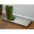 thumbnail image 6 of Good Directions Classic Boot Tray for Boots, Shoes, Plants, Pet Bowls, and More, Galvanized Gray Steel, 6 of 7