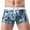Green, variant on WREESH Men's Swim Trunks Square Cut Shorts Print Swim Suits Fashion Elastic Waistband Beach Shorts Casual Drawstring Sports Shorts Bathing Suits Purple
