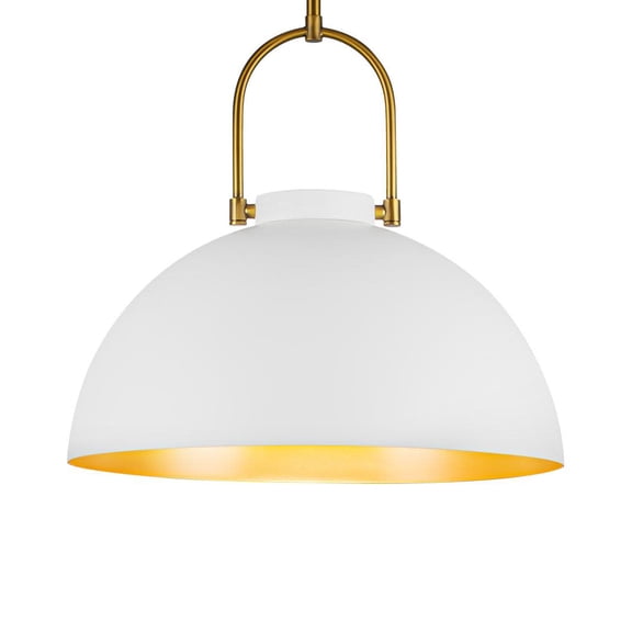 Alora Lighting Pd504016 Harper 16" Wide Pendant - White